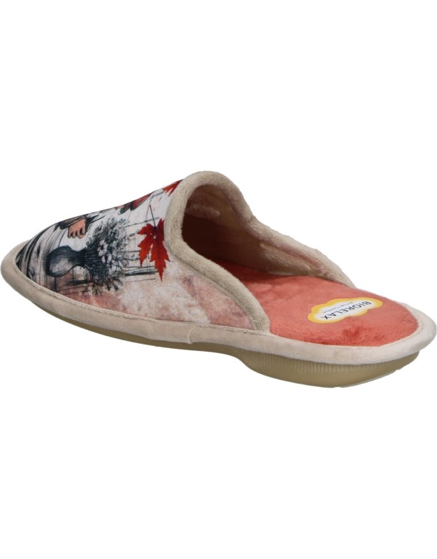 Zapatillas de Casa COSDAM Destalonadas para Mujer con Dibujo de Chica 4525