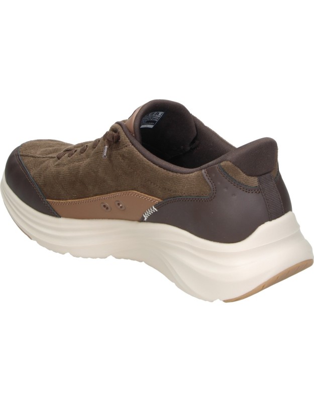 Zapatillas SKECHERS Slip-ins Contour Foam Cozy Fit Cordelux en marrón 232618-brn