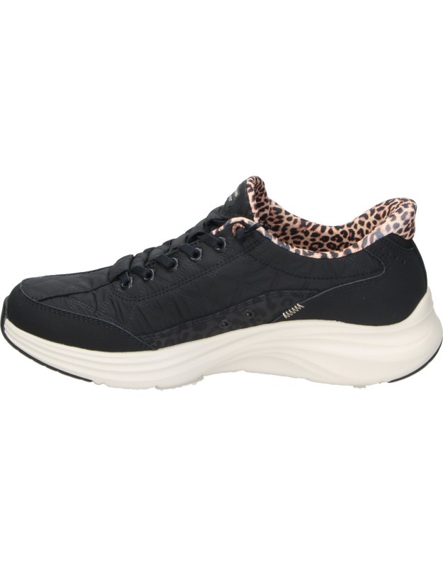 Zapatillas SKECHERS Slip-ins Contour Foam Cozy Fit Leopard Dream en Negro 150419-blk