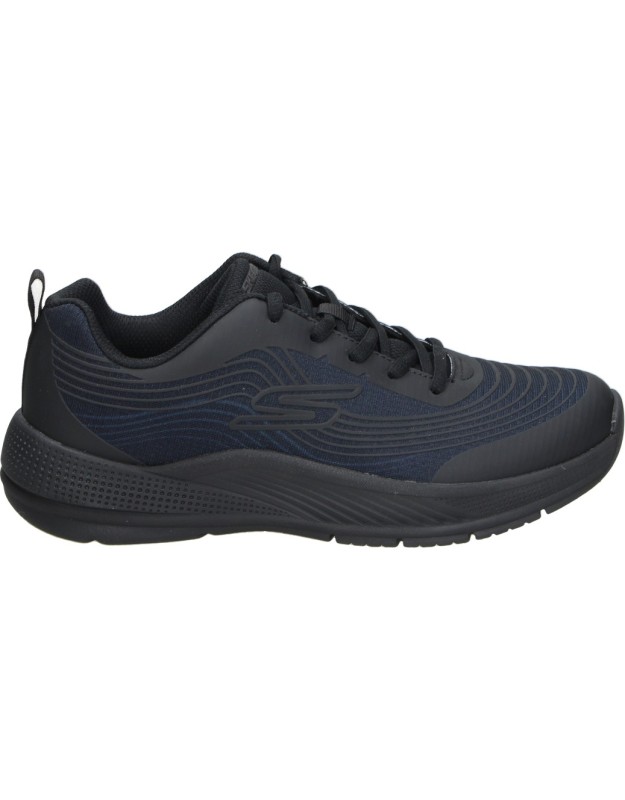 Zapatillas SKECHERS Microspec Advance para Niña y Mujer en Negro 303576l-bbk