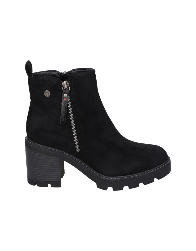 Botines de Tacón  REFRESH para Mujer color Negro 172125