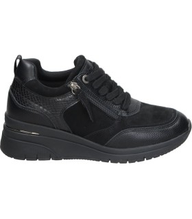 Zapatos REFRESH con Cuña y Cremallera Negros para Mujer 176177