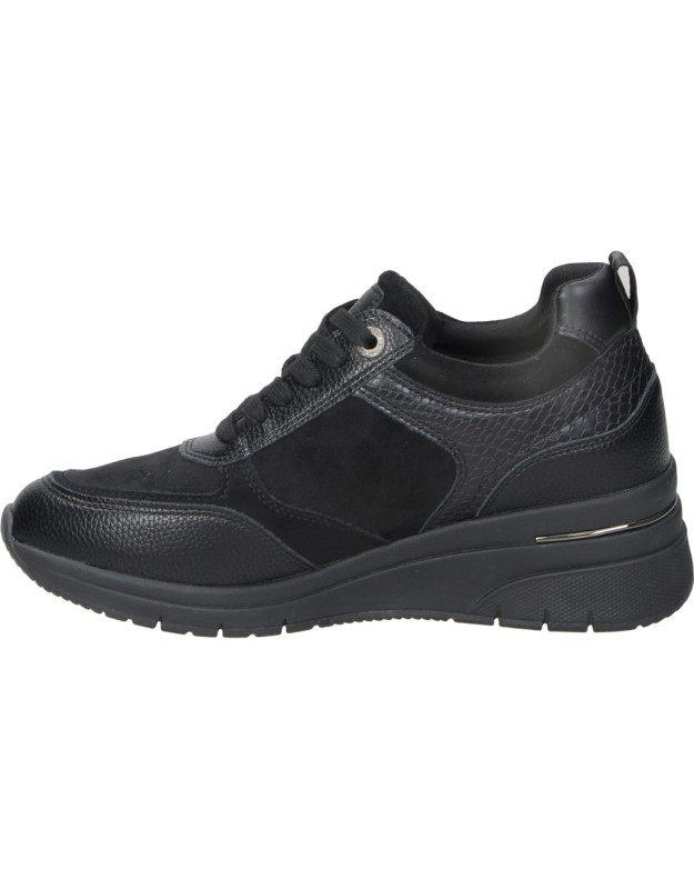 Zapatos REFRESH con Cuña y Cremallera Negros para Mujer 176177