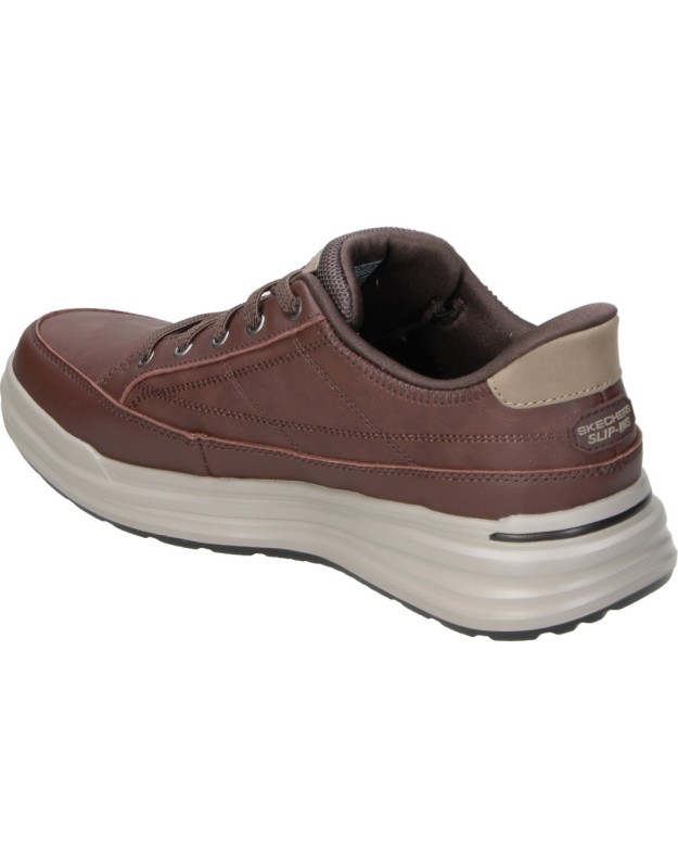 Zapato SKECHERS Slip-ins Relaxed Fit: Sterling Hansel para Hombre en Marrón 211234-choc