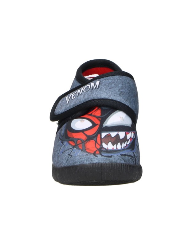 Zapatillas de casa/pantuflas cómodo de niño LEOMIL sp015345 spiderman venom color rojo