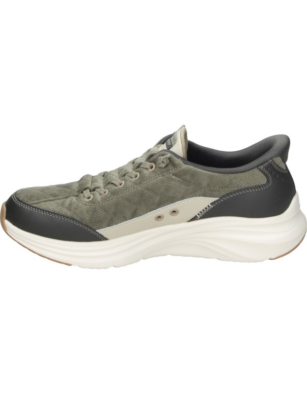 Zapatilla SKECHERS Slip-ins Contour Foam Cozy Fit Cordelux para Hombre 232618-olv
