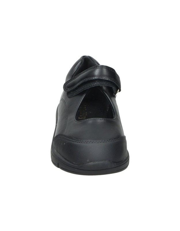 Zapatos cómodo de niña JUPIFLY 1027 color negro