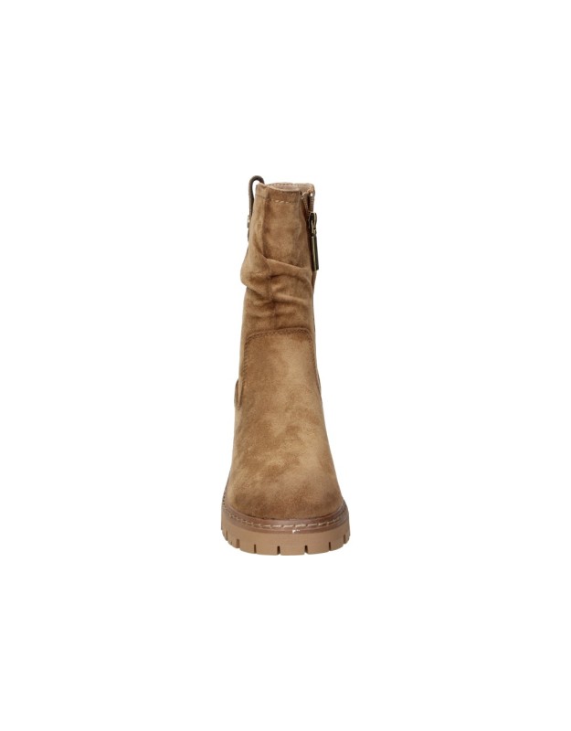 Botines con Tacón REFRESH para Mujer color Taupe 173021