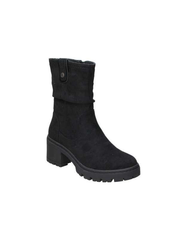 Botines con Tacón REFRESH para Mujer color Negro 173021