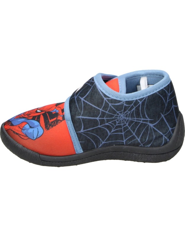 Zapatillas de casa Spiderman de LEOMIL sp015693 en rojo para niño