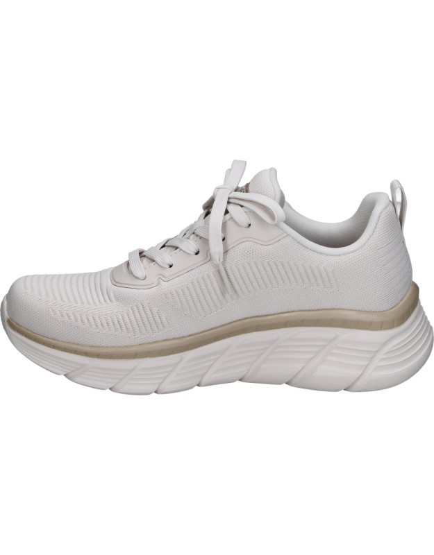 Zapatillas SKECHERS BOBS Sport B Flex Hi Flying HI para Mujer en Beige 117385-wtgd