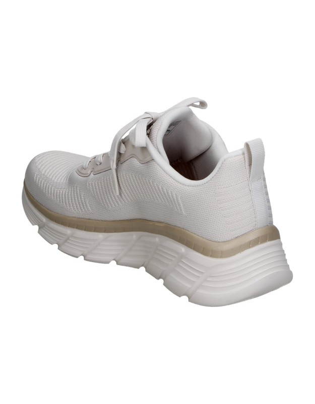 Zapatillas SKECHERS BOBS Sport B Flex Hi Flying HI para Mujer en Beige 117385-wtgd