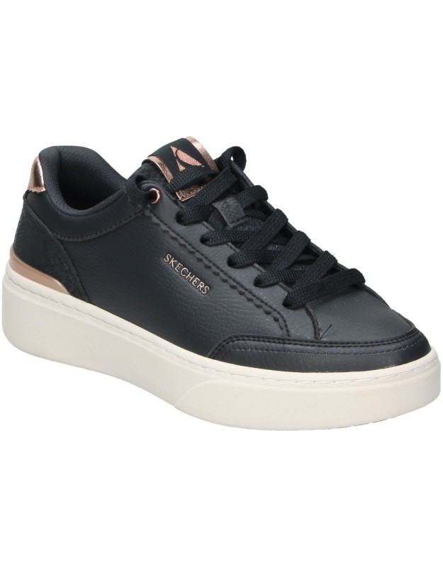 Zapatillas SKECHERS Central Everyday Icon para Mujer con Plataforma en Negro 185550-blk