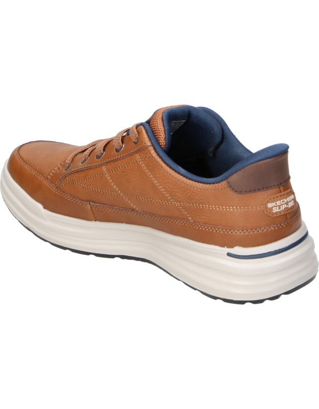 Zapatilla Skechers Hands Free Slip-ins Relaxed Fit: Sterling Hansel en marrón 211234-lug