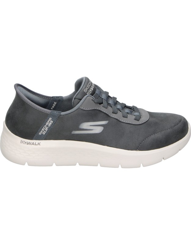 Deportiva SKECHERS Slip-ins: GO WALK Flex Smooth Motion para Hombre en gris 216326-gry
