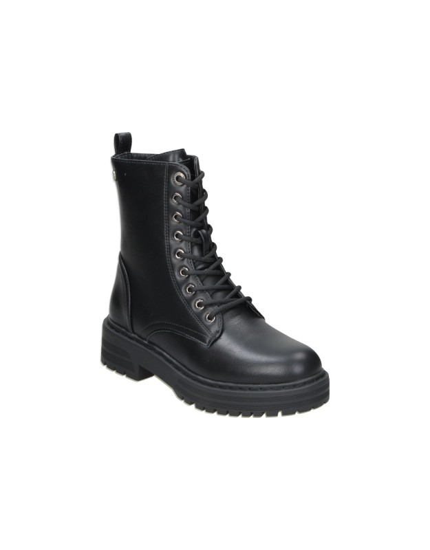 Botines REFRESH Militares de Mujer en Color Negro 172081
