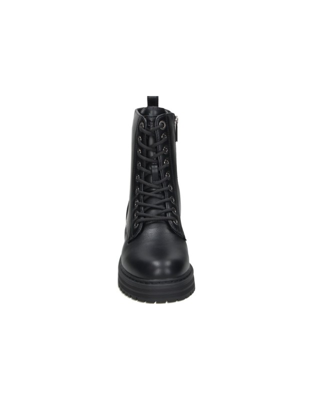 Botines REFRESH Militares de Mujer en Color Negro 172081