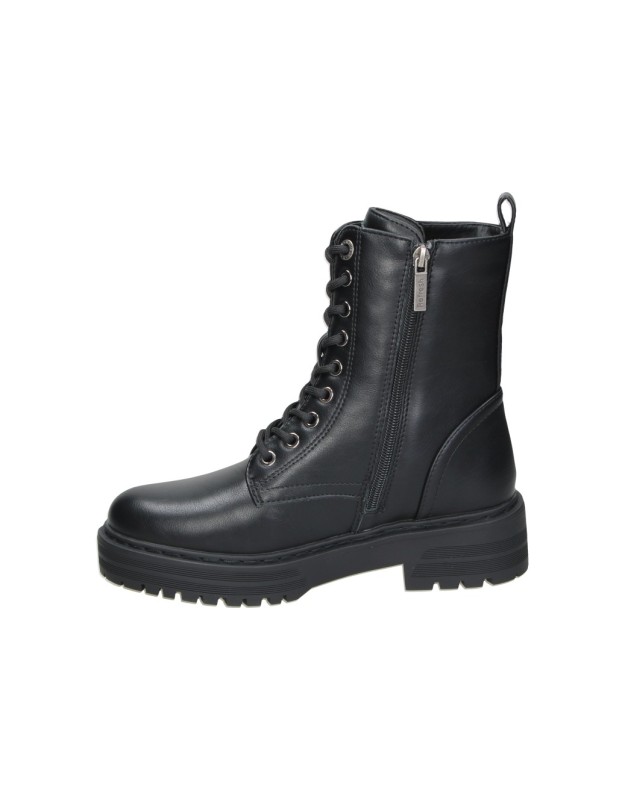 Botines REFRESH Militares de Mujer en Color Negro 172081