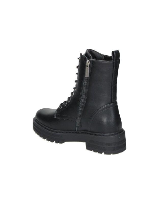 Botines REFRESH Militares de Mujer en Color Negro 172081