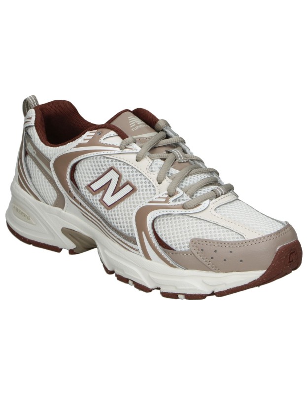 Zapatillas NEW BALANCE 530 Unisex Blancas y Marrones u530cob
