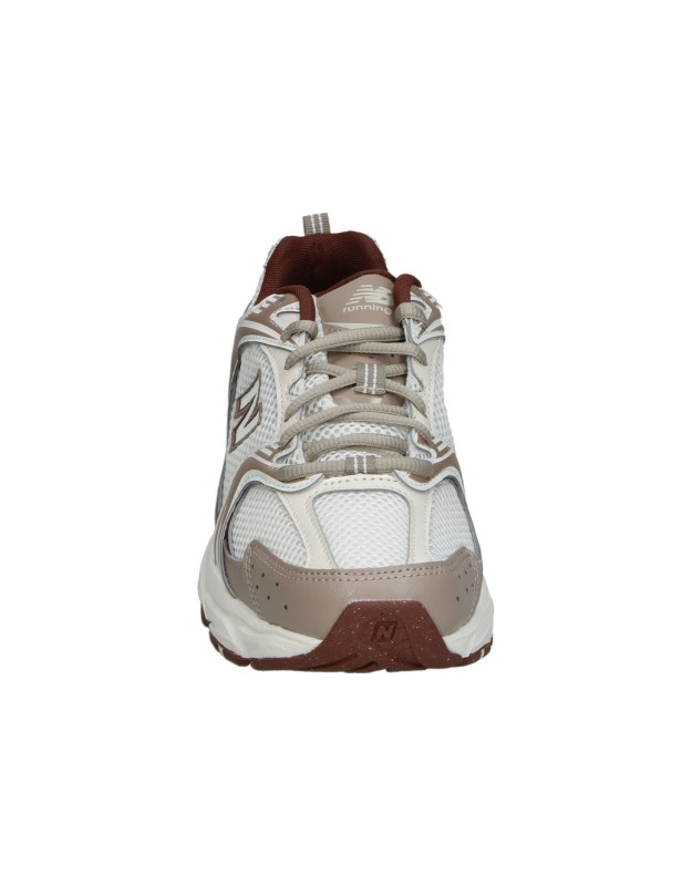 Zapatillas NEW BALANCE 530 Unisex Blancas y Marrones u530cob