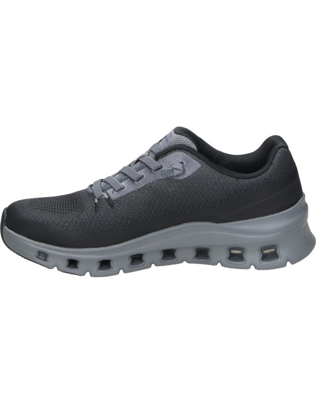 Zapatillas SKECHERS Glide-Step Pro Waverra para Hombre en Negro y Gris 233132-bkcc