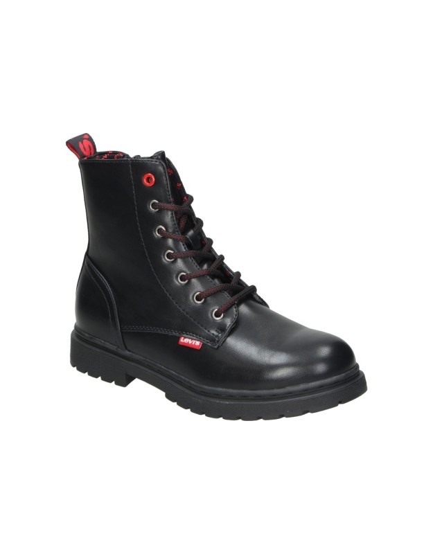 Botines Militares LEVI'S KIDS para Moda Joven Negros vphi0133s-0003