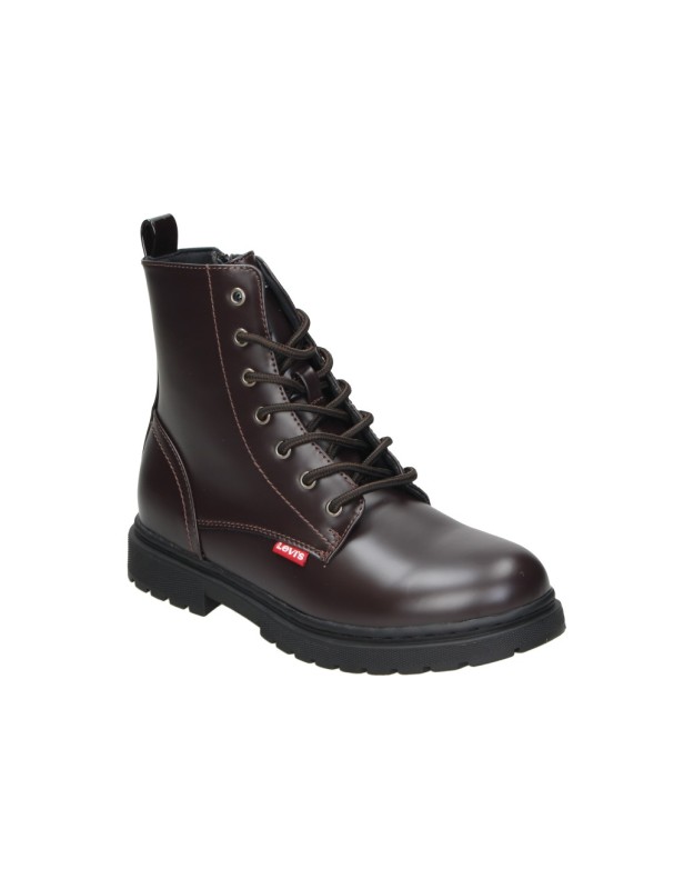 Botines Militares LEVI'S KIDS para Moda Joven Marrones vphi0133s-1347
