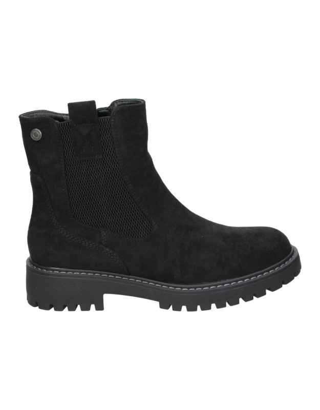 Botines planos REFRESH para Mujer Negros 173027