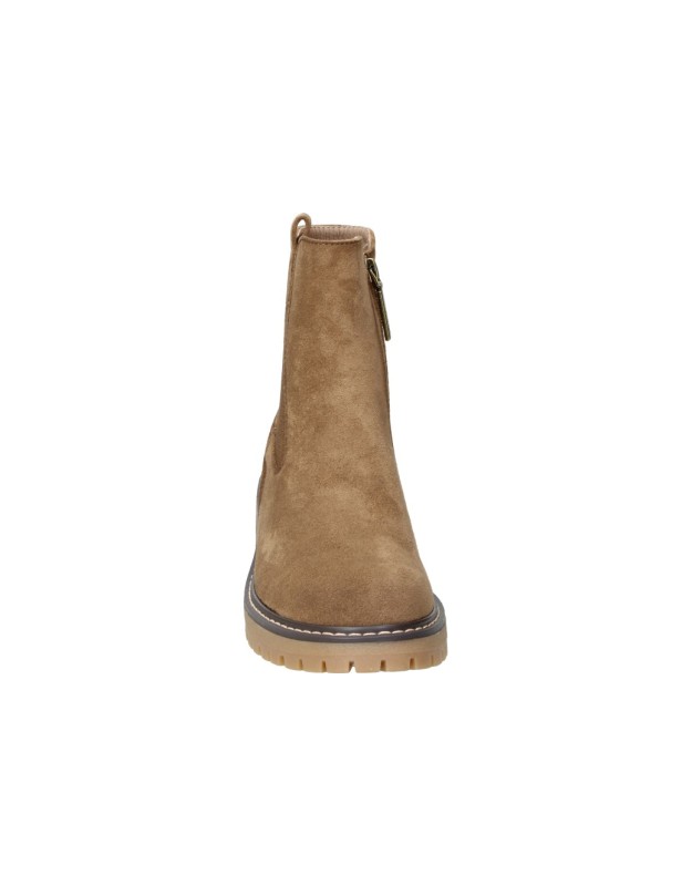 Botines planos REFRESH para Mujer Taupe 173027