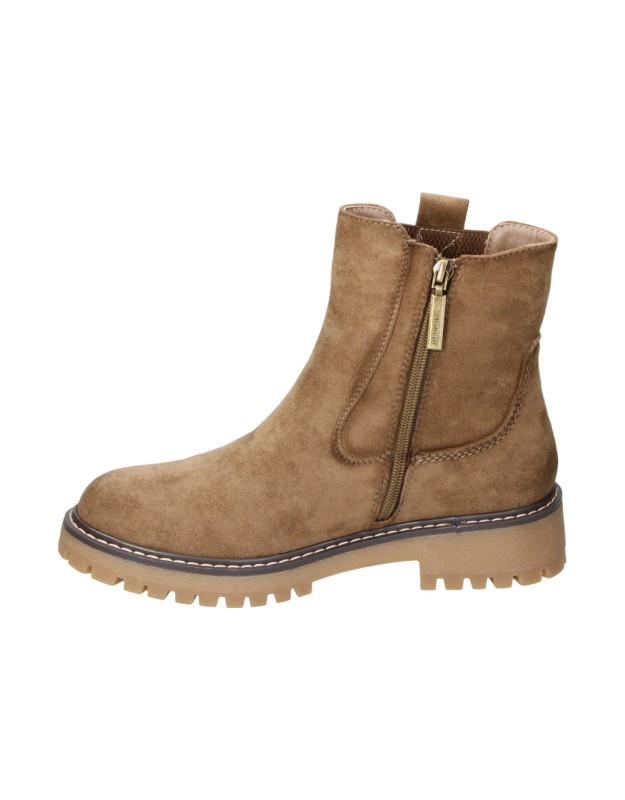 Botines planos REFRESH para Mujer Taupe 173027