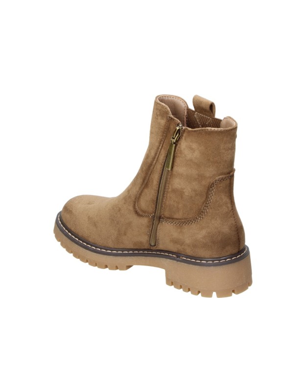 Botines planos REFRESH para Mujer Taupe 173027