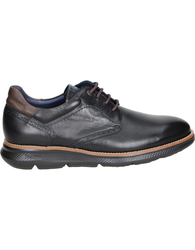 Zapatos FLUCHOS William de Piel para Hombre color Negro F1351