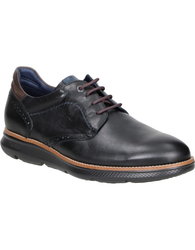 Zapatos FLUCHOS William de Piel para Hombre color Negro F1351