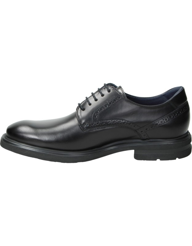 Zapatos FLUCHOS Belgas de Piel para Hombre Negros F0630