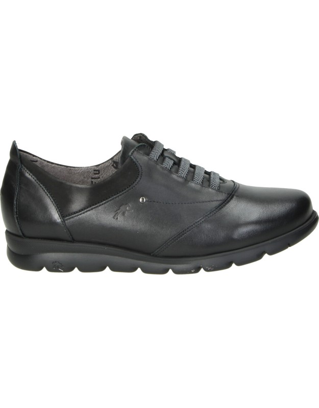 Zapatos FLUCHOS Susan de Piel con Cuña para Mujer Negros F0354