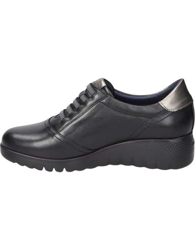 Zapatos FLUCHOS Live de Piel para Mujer en Negro F2096