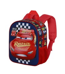 Mochila de Espalda KARACTERMANIA para Niño Roja con Dibujo de Cars 3 09642