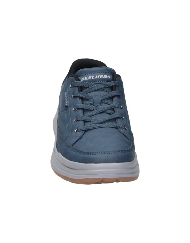 Zapatos SKECHERS Relaxed Fit Sterling Cedrick para Hombre en Azul Marino 211394-nvy