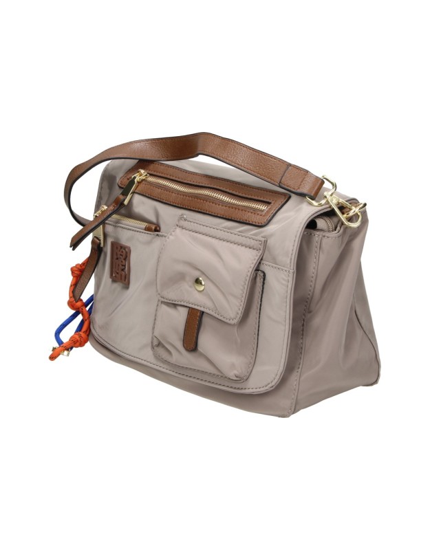 Bolso Bandolera REFRESH Vegana para Mujer en color Taupe 183443