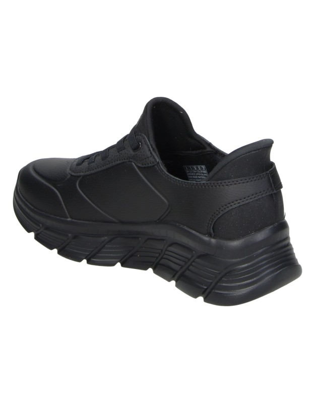 Zapatillas SKECHERS BOBS Arch Fit para Mujer color Negro 117394-BBK