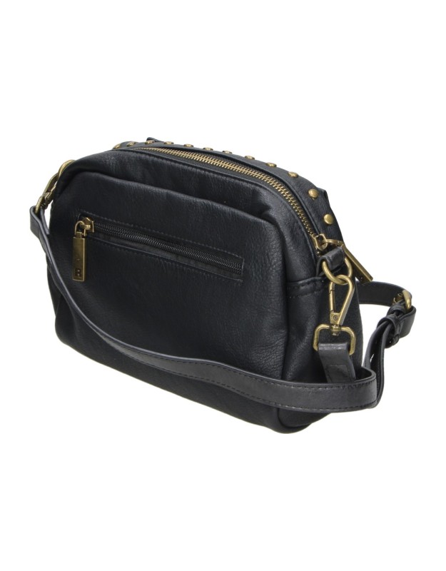 Bolso Bandolera REFRESH Vegano para Mujer en Color Negro 183425
