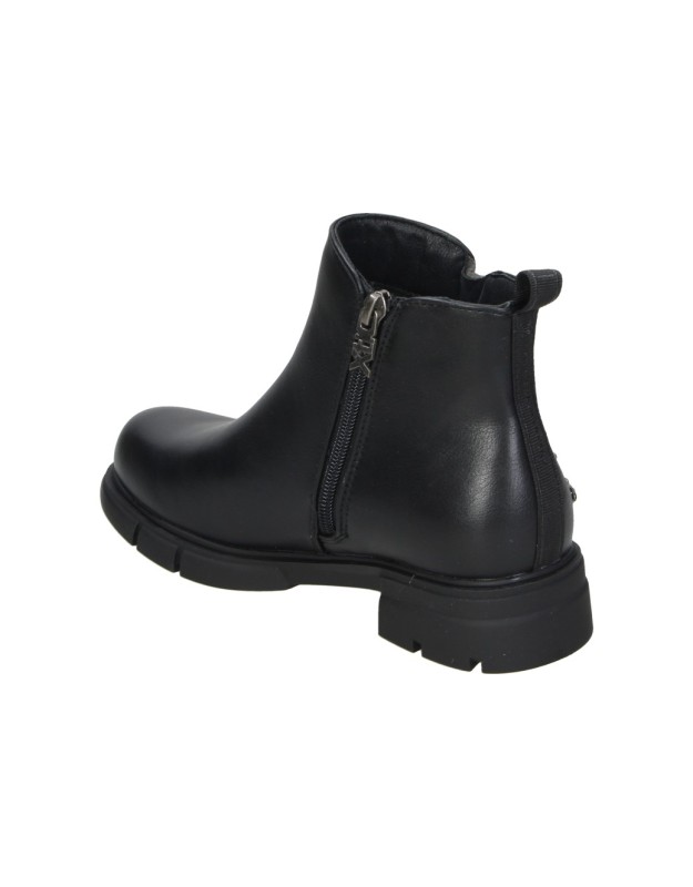 Botines XTI KIDS para Niña en Negro con Detalles 154183