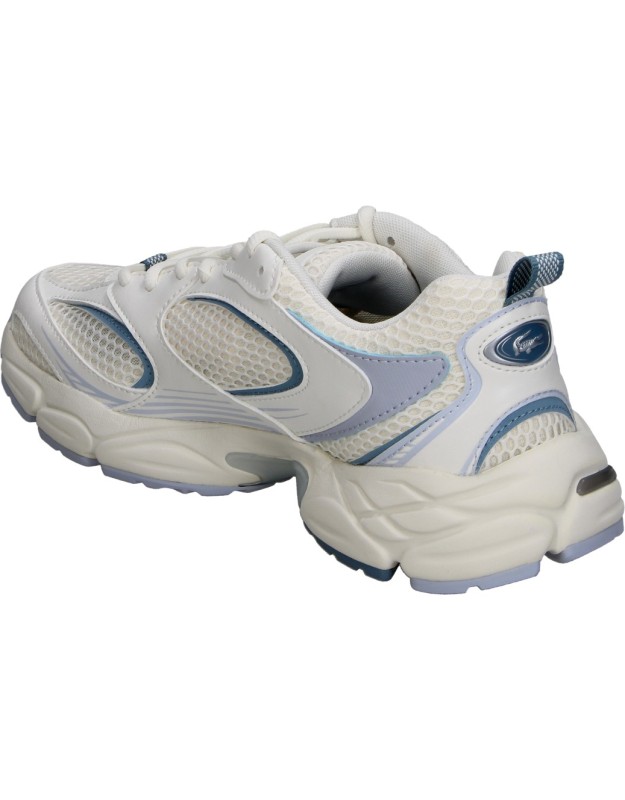 Zapatillas LACOSTE Storm 96 2K para Mujer color Crema con Detalles en Gris 52SFA0027