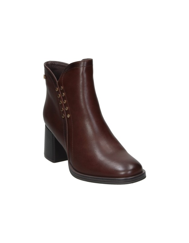 Botines con Tacón CHIKA10 Tukana 06 para Mujer Color Marrón