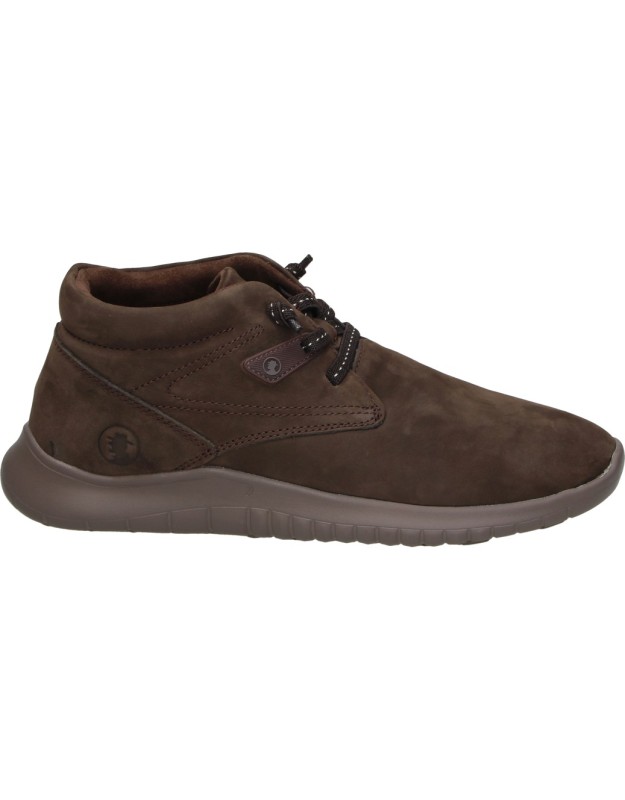 Botines CORONEL TAPIOCCA con Cordones para Hombre en Marrón Chocolate t536-48