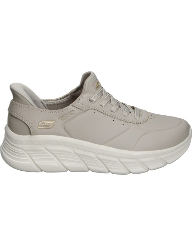 Zapatillas SKECHERS BOBS Sport B Flex para Mujer color Taupe 117394-TPE