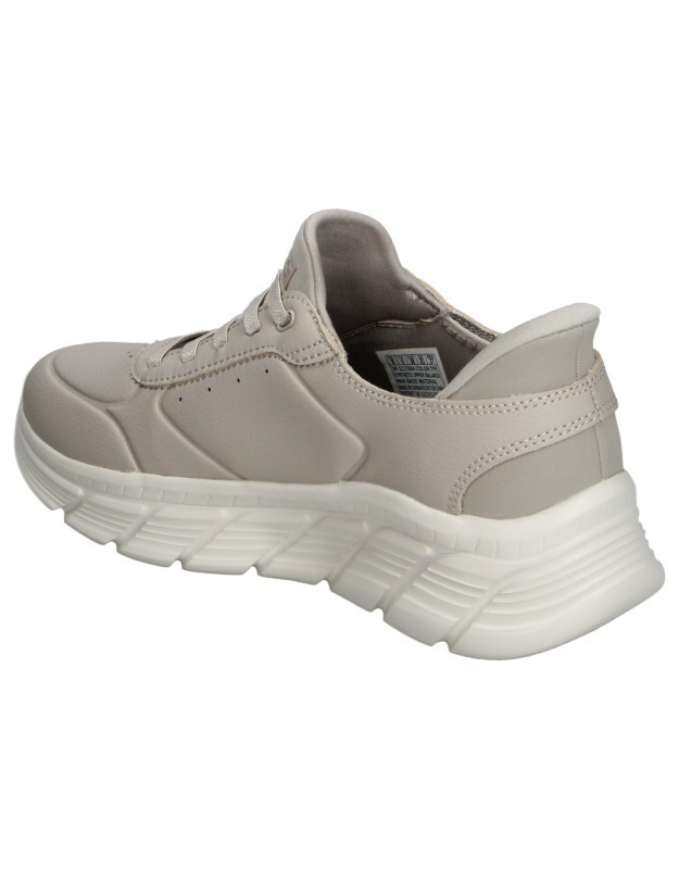 Zapatillas SKECHERS BOBS Sport B Flex para Mujer color Taupe 117394-TPE