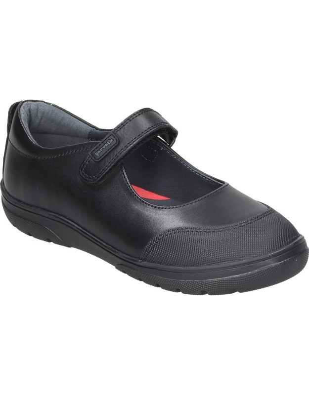 Zapatos colegiales GARVALIN 211700-a054 en negro para niña