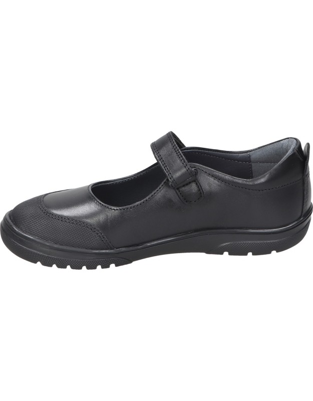 Zapatos colegiales GARVALIN 211700-a054 en negro para niña
